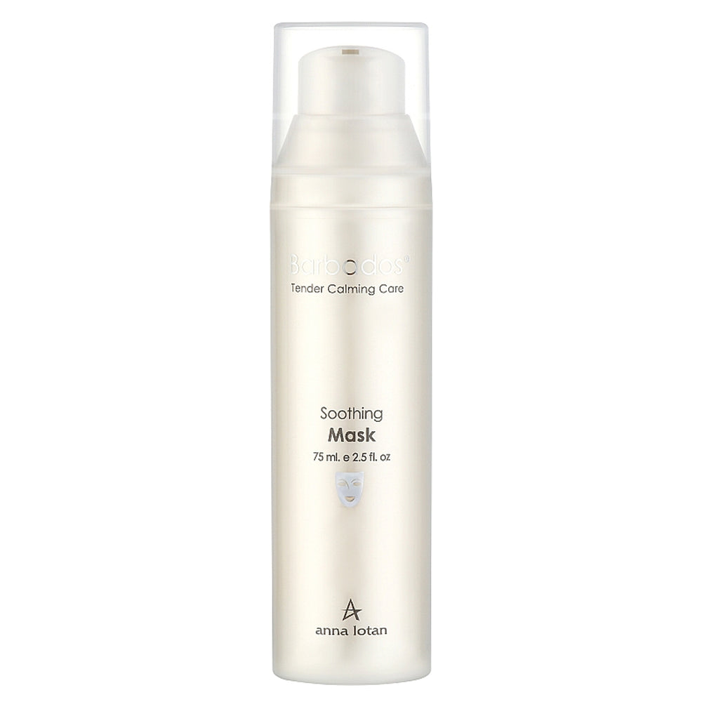 Anna Lotan Barbados Soothing Mask raminamoji kaukė, 75ml, baltas indelis su dangteliu