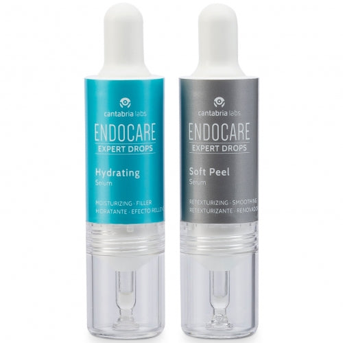 ENDOCARE EXPERT DROPS drėkinamoji sistema, 2x10 ml – dieninis ir naktinis serumų rinkinys