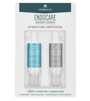 ENDOCARE EXPERT DROPS drėkinamoji sistema, 2x10 ml – dieninis ir naktinis serumų rinkinys