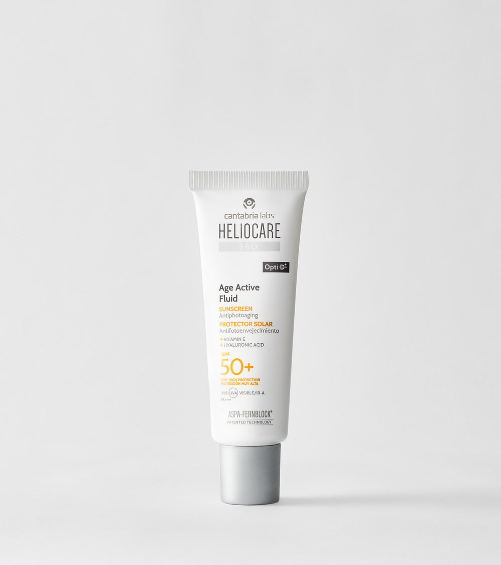 HELIOCARE 360 Age Active Fluid SPF50+ saulės apsaugos priemonė, 50 ml tūbelė