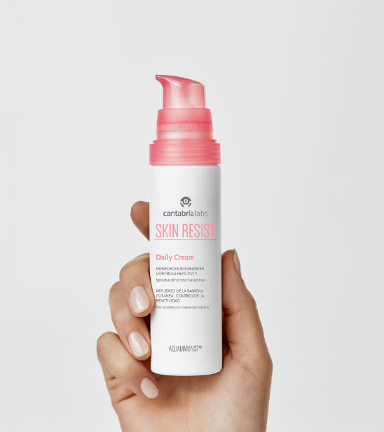 Cantabria Labs Skin Resist Daily Cream kremo tepimas ant rankos
