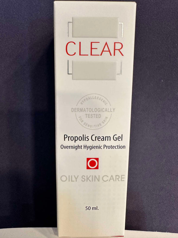 Clear Propolis Cream-Gel / Propolio kremas - gelis, 50 ml