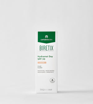 BIRETIX Hydramat Day SPF 30 fluidas su spalva, 50 ml – tūbelė, papildomas rakursas