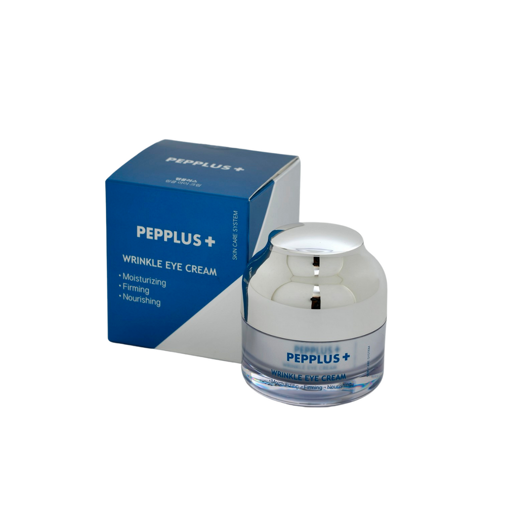 PEPPLUS+ paakių kremas, 30 g – indelis su dėžute, baltas fonas