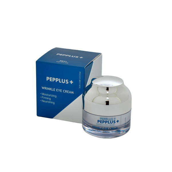 PEPPLUS+ paakių kremas, 30 g – indelis su dėžute, baltas fonas