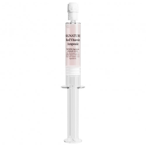 THESERA Signature Red Vitamin šviesinančios ir skaistinančios ampulės, 20x4 ml pakuotė su dėžute