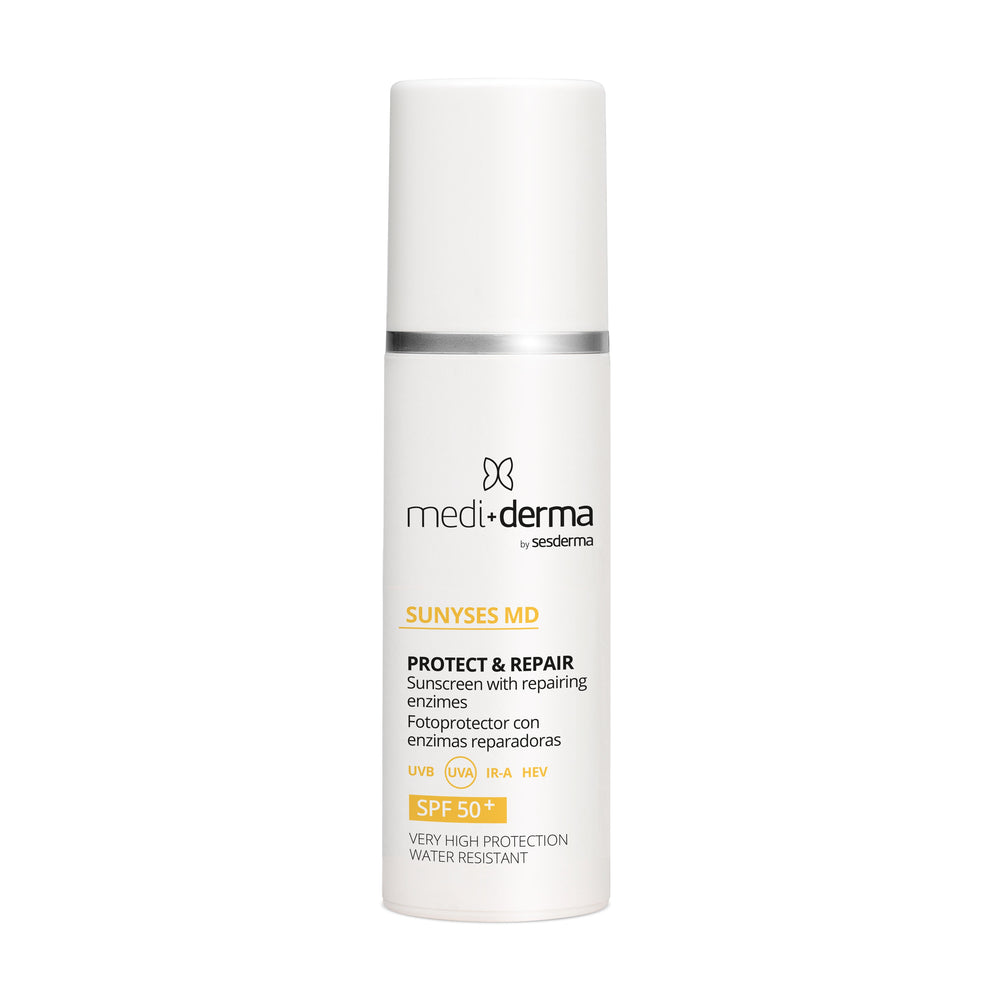 SUNYSES MD Protect & Repair SPF50 veido kremas su dėžute, medi+derma by Sesderma