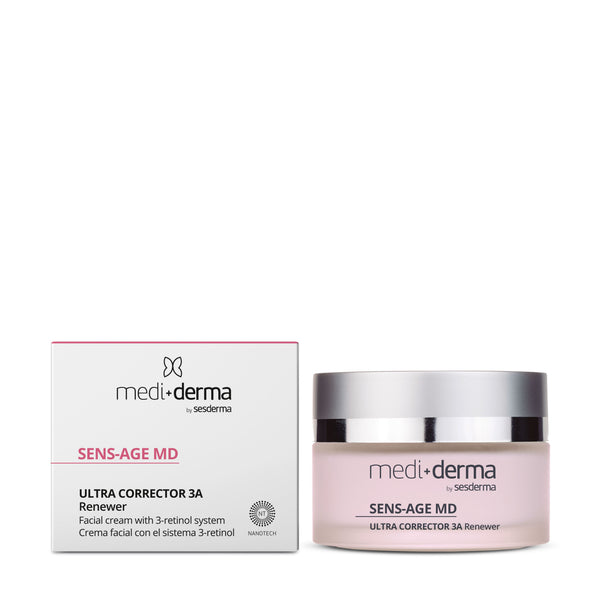 SENS-AGE MD Ultra Corrector 3A veido kremas su retinoliu, 50 ml – Mediderma