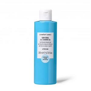 COMFORT ZONE SUN SOUL 2in1 dušo gelis kūnui ir plaukams, 200 ml