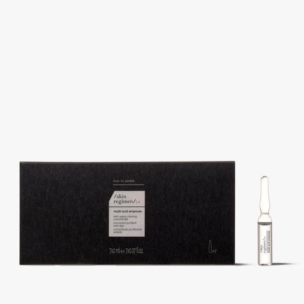 Skin Regimen LX Multi Acid Ampoule regeneruojantis koncentratas ampulėse, 7x2 ml, su pakuote