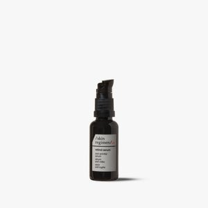 Skin Regimen LX Retinolio serumas 30 ml – dėžutė ir buteliukas su dozatoriumi baltame fone