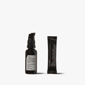Skin Regimen Lx vitamino C serumas, 30 ml – buteliukas su vitamino C milteliais paketėlyje