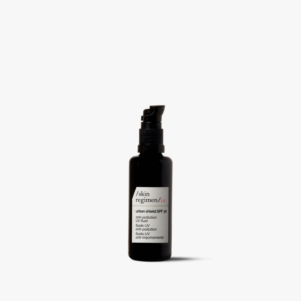 Skin Regimen LX Urban Shield SPF30 nuo aplinkos taršos apsaugantis fluidas, 40 ml buteliukas
