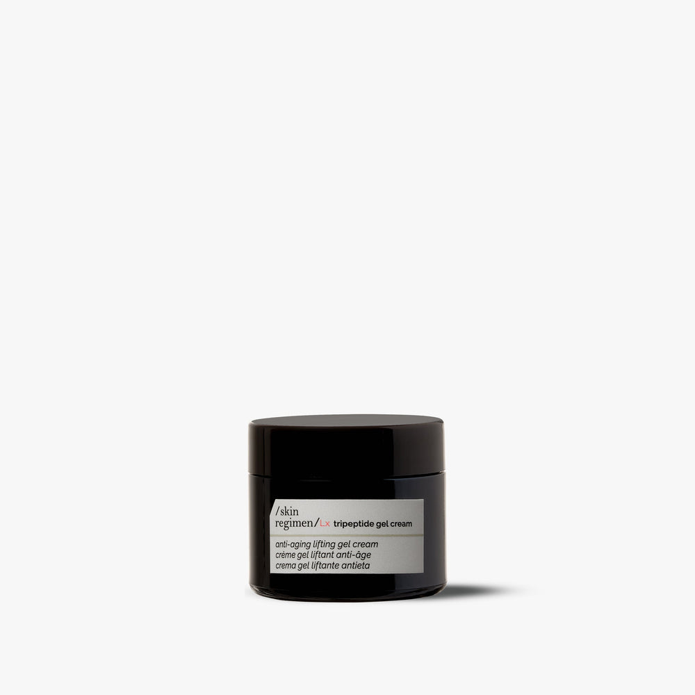 Skin Regimen Lx Tripeptide Gel Cream priešraukšlinis veido kremas gelis, dėžutė ir buteliukas, 50 ml