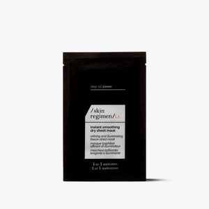 SKIN REGIMEN LX Instant Smoothing Dry Sheet Mask – liofilizuota, sausa lakštinė kaukė pakuotėje