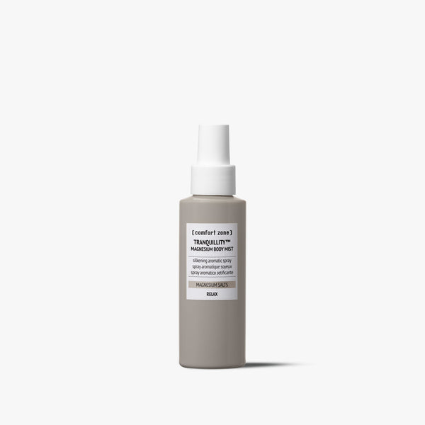 Comfort Zone Tranquillity magnio dulksna kūnui, 100 ml, buteliukas baltame fone