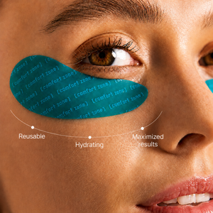 SILICONE EYE PATCHES (2X) / Daugkartiniai silikoniniai paakių padeliai (2x), 1 vnt.