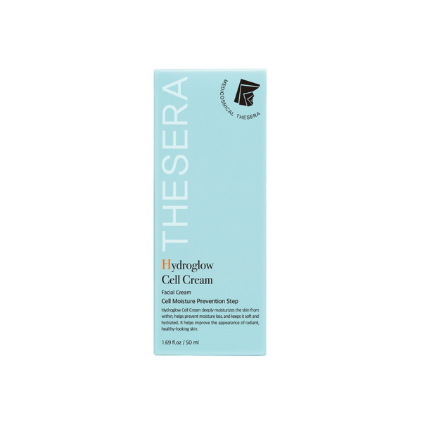 THESERA Hydroglow Cell veido kremas, 50 ml – pakuotė