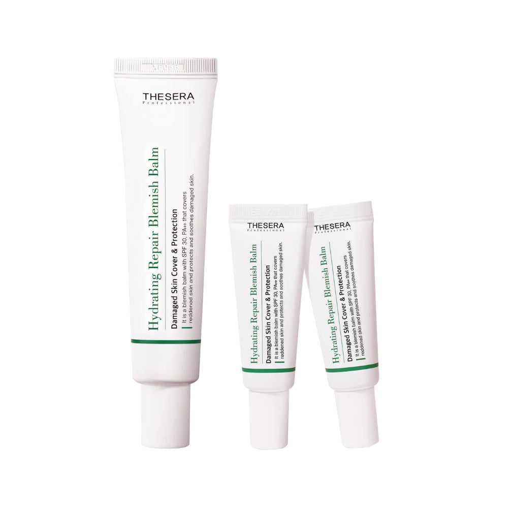 THESERA HYDRATING REPAIR BLEMISH BALM VEIDO KREMAS SU SPALVA SPF 30, 30 ml (2 ATSPALVIS)