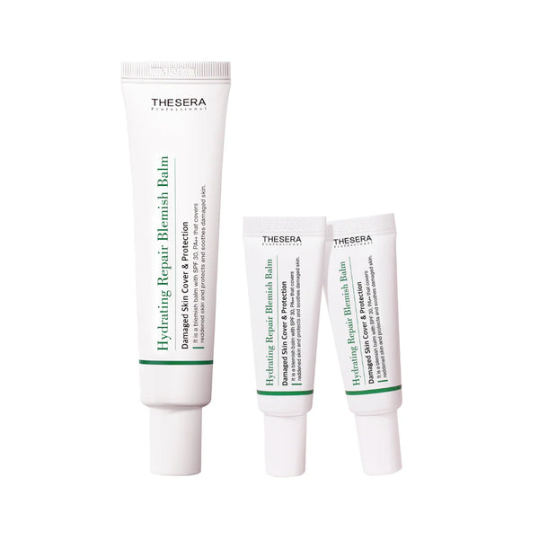 THESERA HYDRATING REPAIR BLEMISH BALM VEIDO KREMAS SU SPALVA SPF 30, 10 ml (1 ATSPALVIS)