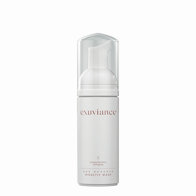 EXUVIANCE Age Reverse bioaktyvus prausiklis-putos brandžiai odai, 125 ml