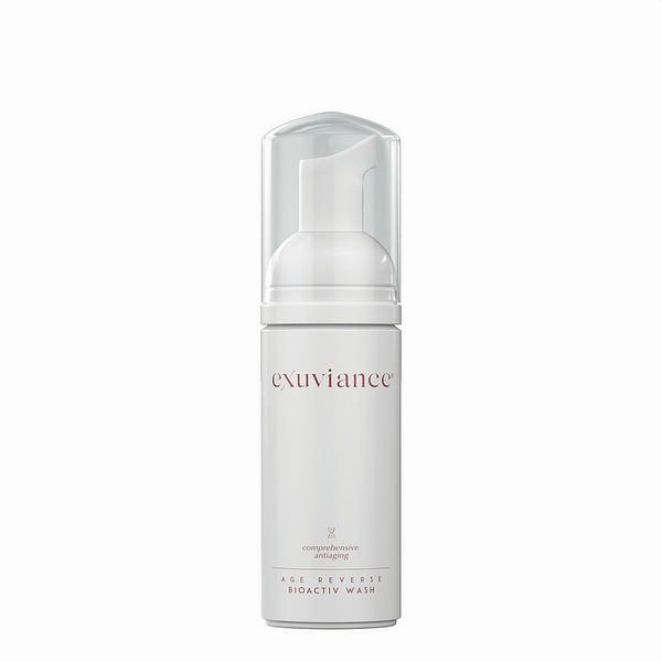 EXUVIANCE Age Reverse bioaktyvus prausiklis-putos brandžiai odai, 125 ml