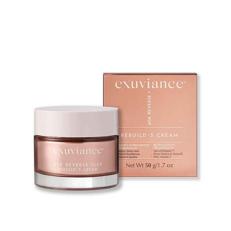 EXUVIANCE Age Reverse + Rebuild-5 atnaujinamasis kremas, 50 g + 50 g