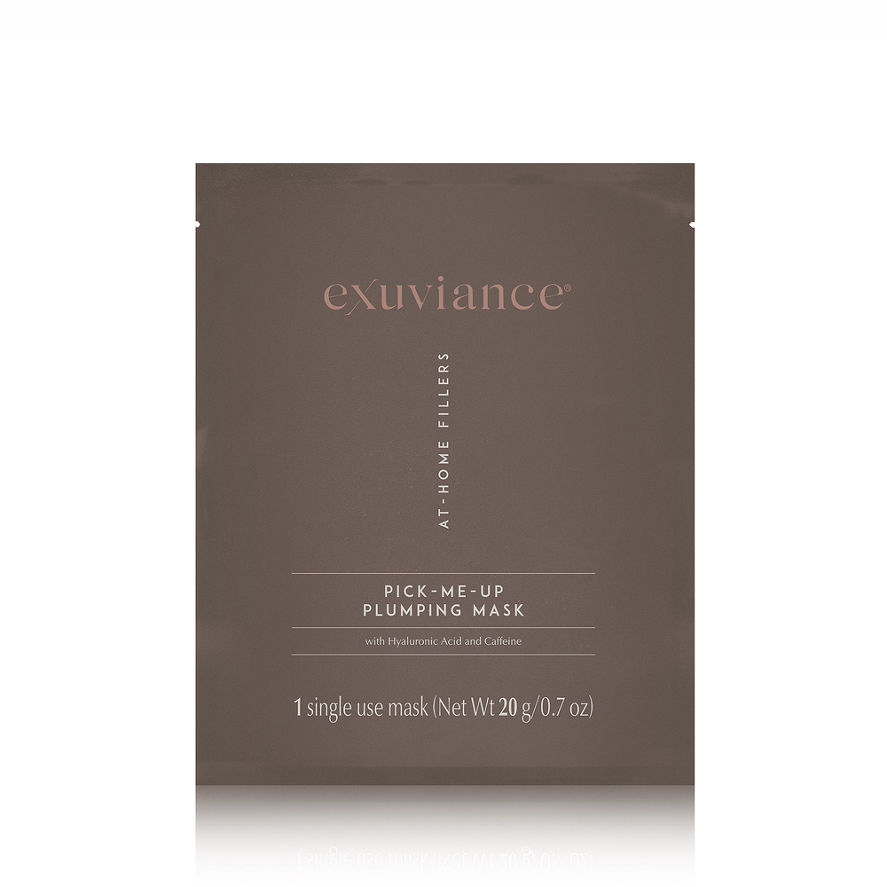 EXUVIANCE Pick-Me-Up lakštinė veido kaukė, 1 vnt