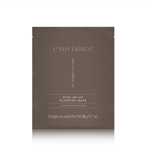 EXUVIANCE Pick-Me-Up lakštinė veido kaukė, 1 vnt