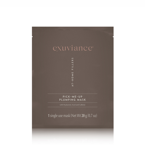 EXUVIANCE Pick-Me-Up lakštinė veido kaukė, 1 vnt