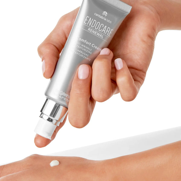 ENDOCARE Renewal Comfort Cream veido kremo dozatorius, artimas planas