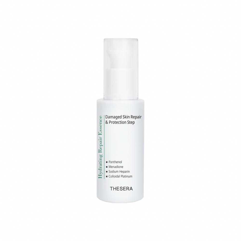 THESERA Hydrating Repair veido serumas, 30 ml, buteliukas baltame fone