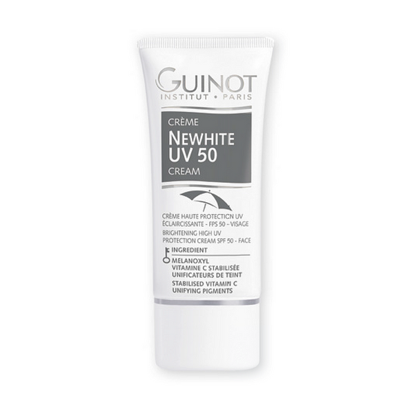 Šviesinamasis apsauginis kremas su spalva SPF50 / Newhite Crème UV 50, 30 ml