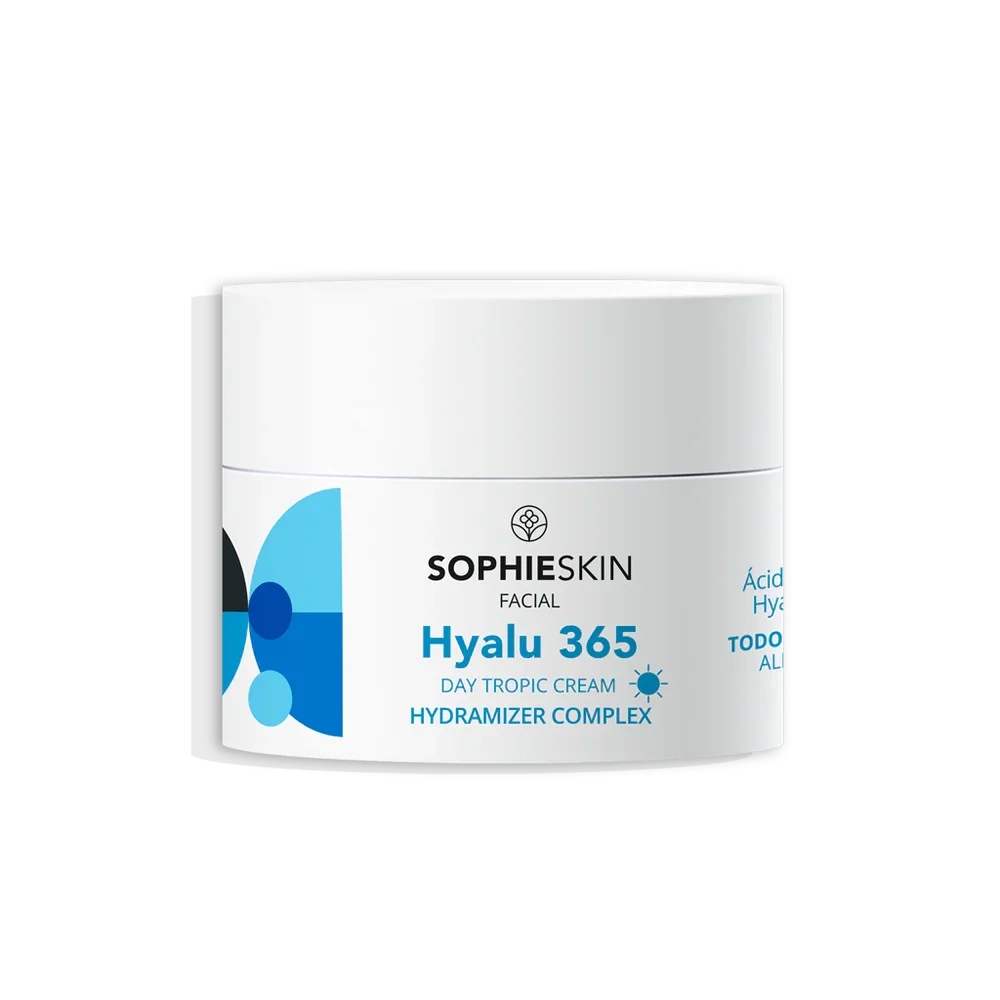 SOPHIESKIN Hyalu 365 drėkinantis dieninis veido kremas, 50 ml – indelis be dėžutės