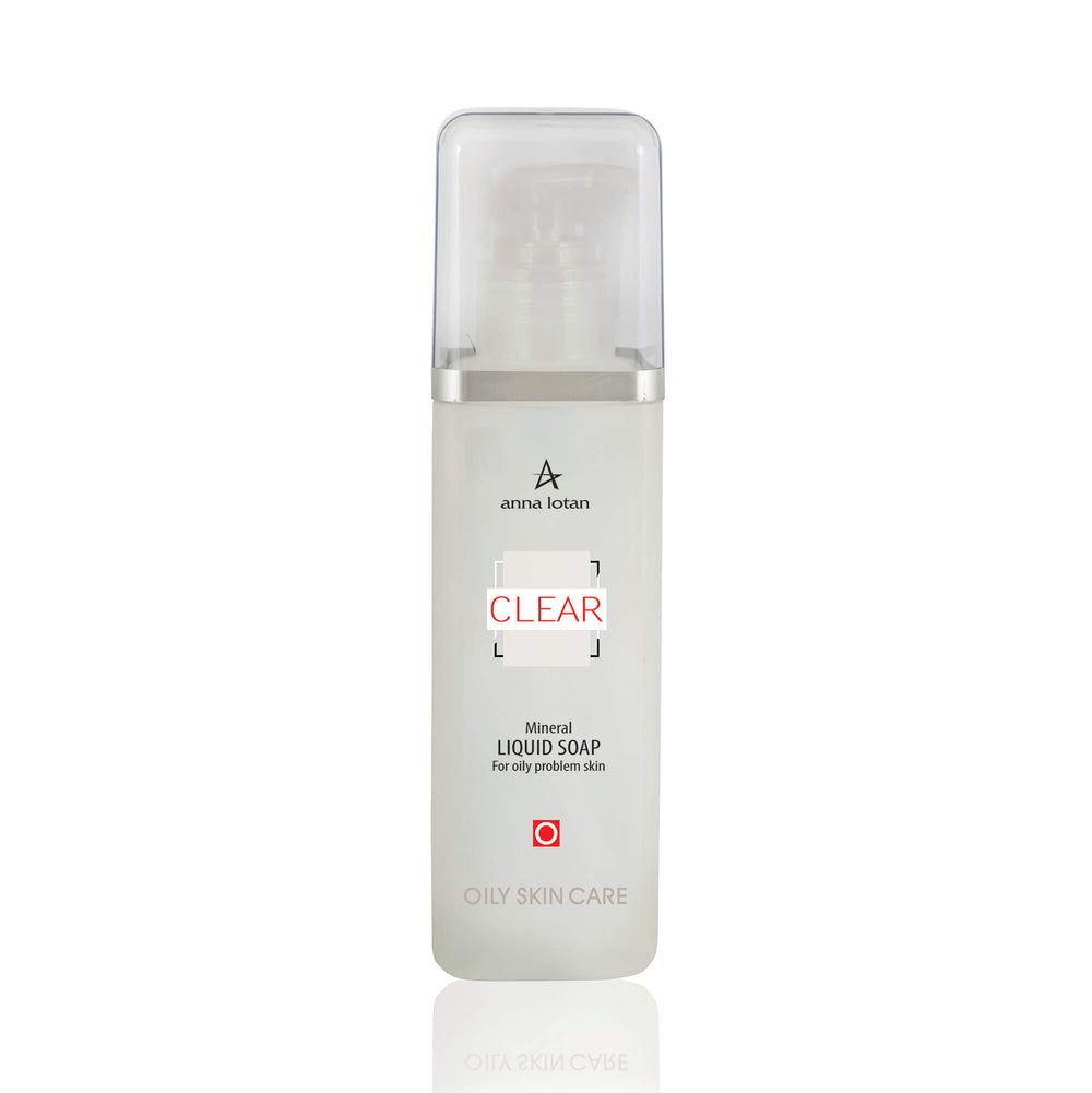 Anna Lotan Clear skystas mineralinis muilas riebiai ir probleminei odai, 200 ml