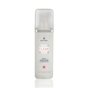 Anna Lotan Clear skystas mineralinis muilas riebiai ir probleminei odai, 200 ml