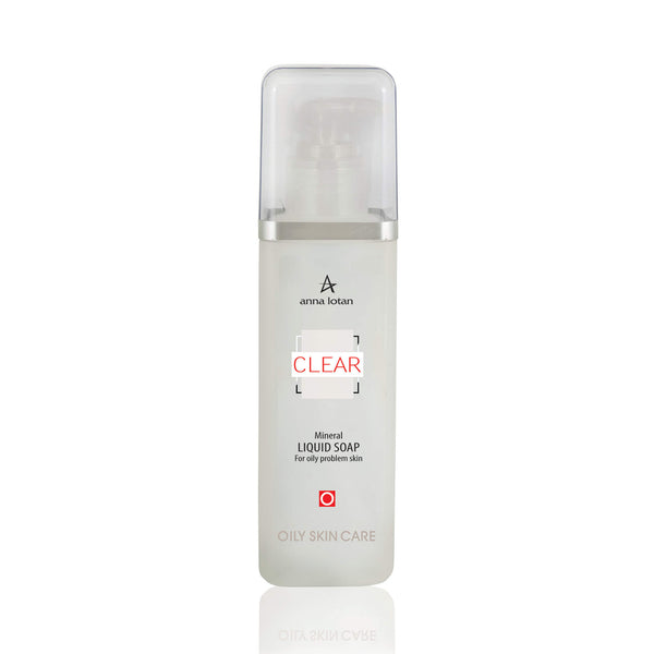 Anna Lotan Clear skystas mineralinis muilas riebiai ir probleminei odai, 200 ml