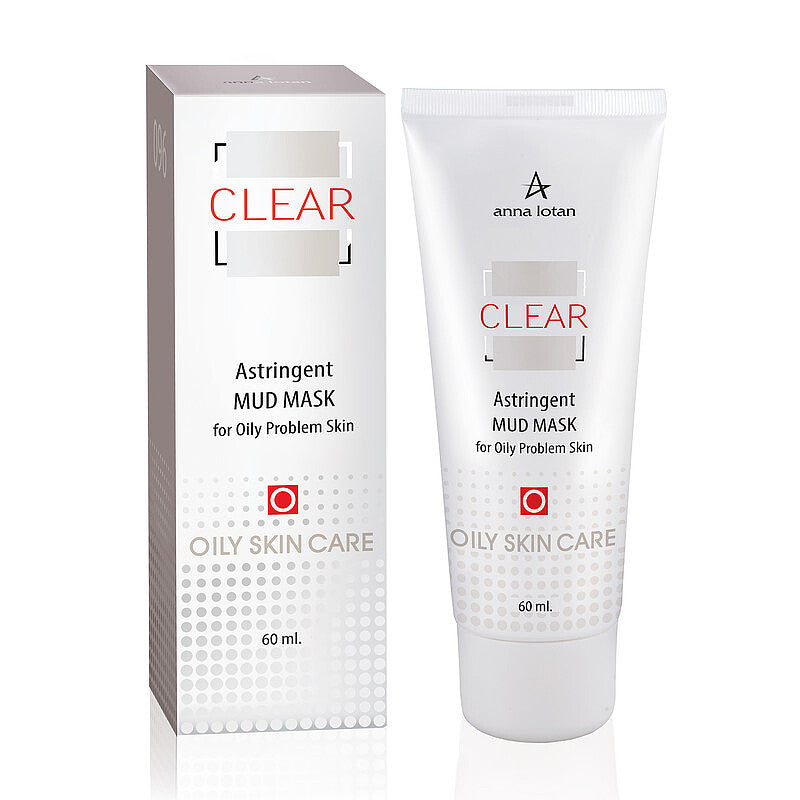 Astringent Mud Mask for Oily Skin / Rišamoji purvo kaukė, 60ml