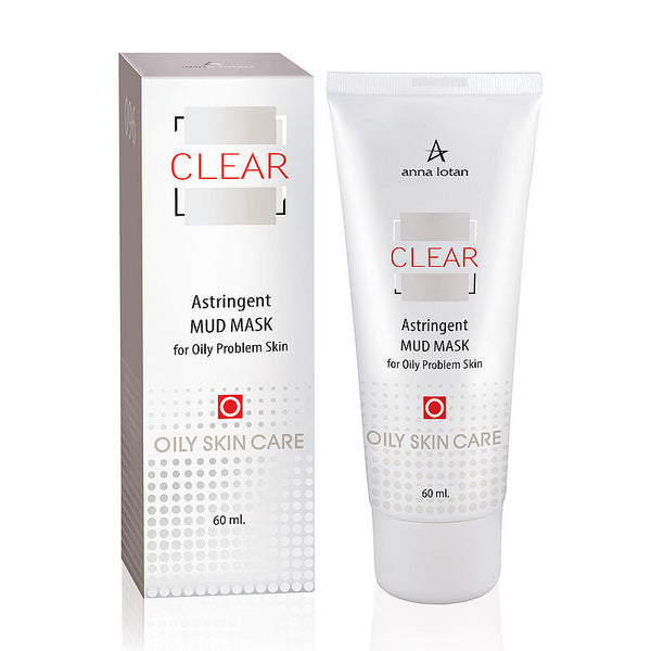 Astringent Mud Mask for Oily Skin / Rišamoji purvo kaukė, 60ml