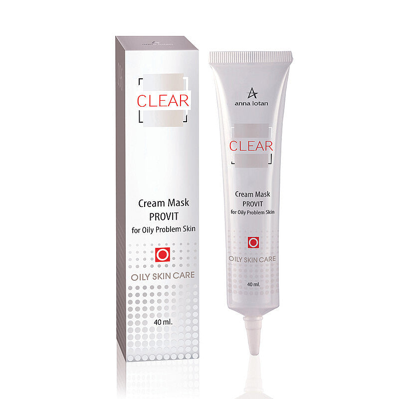Provit Cream Mask for Oily Skin / Kaukė riebiai odai, 40ml