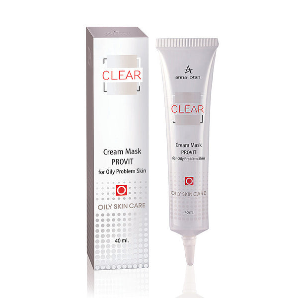 Provit Cream Mask for Oily Skin / Kaukė riebiai odai, 40ml