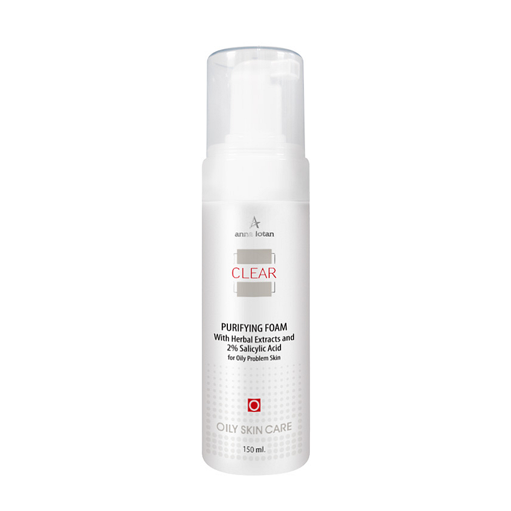 Purifying Foam with Herbal Extracts and Salicylic Acid 2% / Prausimosi putos su žolelių ekstraktais ir 2% salicilo rūgštimi, 150ml