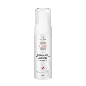 Purifying Foam with Herbal Extracts and Salicylic Acid 2% / Prausimosi putos su žolelių ekstraktais ir 2% salicilo rūgštimi, 150ml