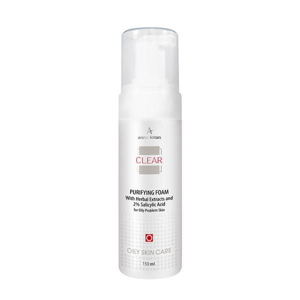 Purifying Foam with Herbal Extracts and Salicylic Acid 2% / Prausimosi putos su žolelių ekstraktais ir 2% salicilo rūgštimi, 150ml