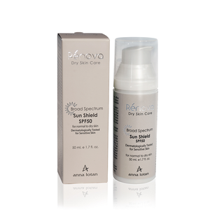 Broad Spectrum Sun Shield SPF50 / Plataus spektro drėkinamasis kremas su apsauga nuo saulės SPF50, 50ml
