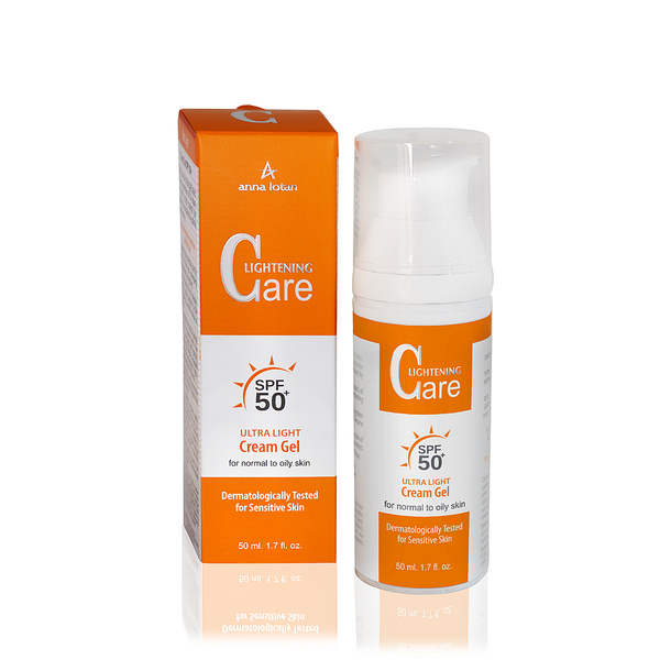 Lightening Ultra Light Cream Gel SPF50+ / Ypač lengvos tekstūros kremas- gelis SPF50+, 50ml