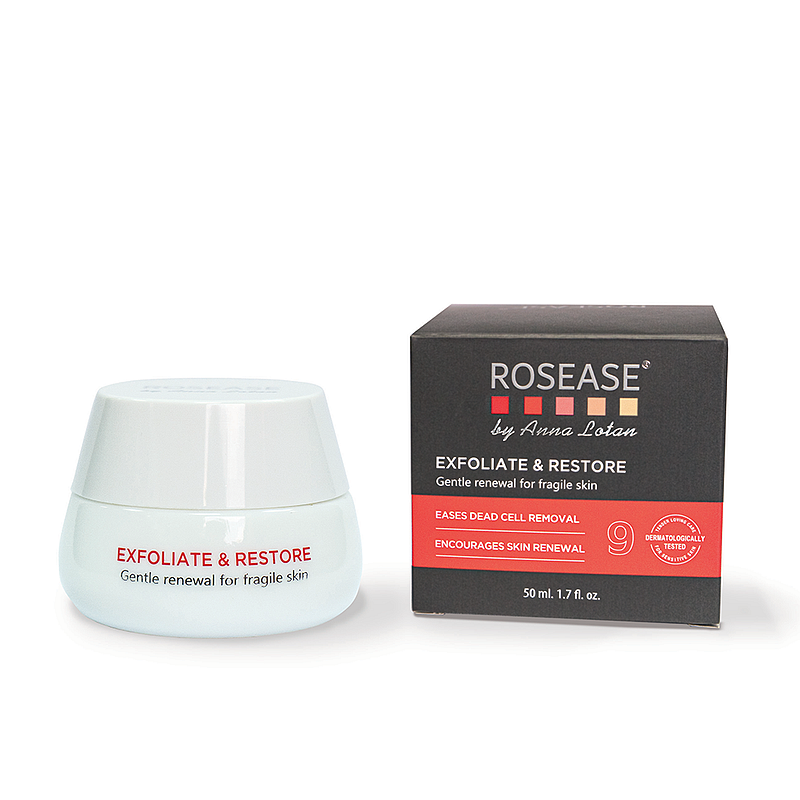 Atkuriamasis šveitiklis / Exfoliate & Restore Gentle Renewal for Fragile Skin, 50ml