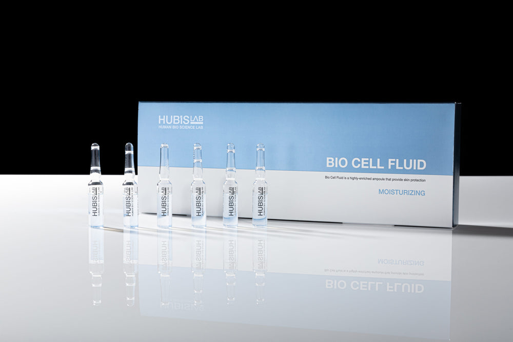 HUBISLAB BIO CELL drėkinamasis fluidas 12x2ml pakuotė su ampulėmis