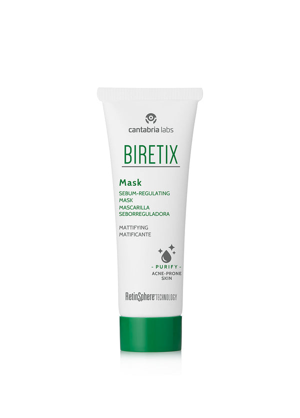 BIRETIX sebumą reguliuojanti veido kaukė, 25 ml