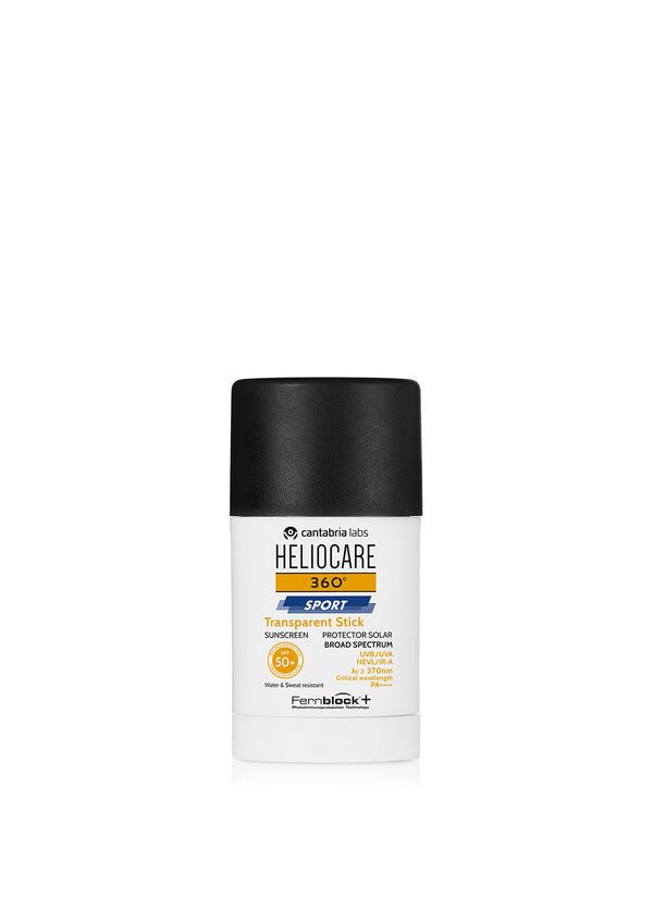HELIOCARE 360 SPORT TRANSPARENT STICK SPF 50+ saulės apsaugos pieštukas, 25 g
